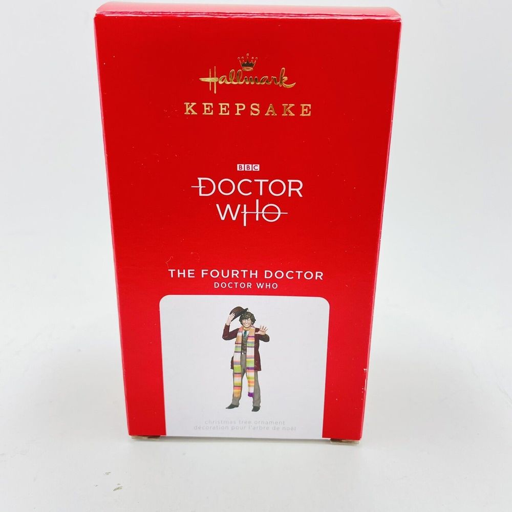 Doctor Who 2021 Hallmark Christmas Ornament  Fourth Doctor Nib